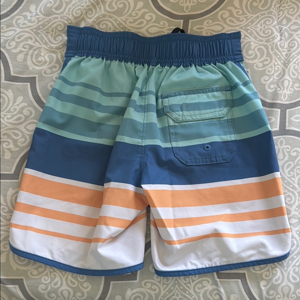 🐟 Abercrombie & Fitch Striped Swim Shorts 🐟 - Picture 5 of 6